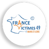 Logo of the association FRANCE VICTIMES 49